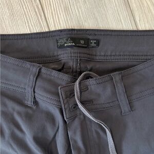 Prana Gray Straight Leg Pants